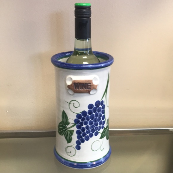 Stoneware Pottery Wine Chiller Crock - Picture 5 of 11